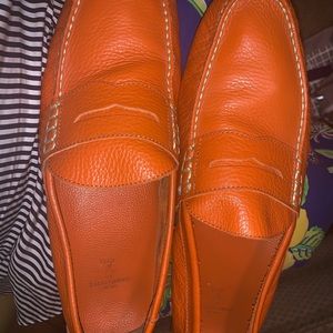 Rare Ralph Lauren Orange Loafers